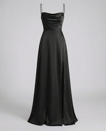 Elettra – Abito Maxi Elegante Dalla Linea Fluida E Raffinata