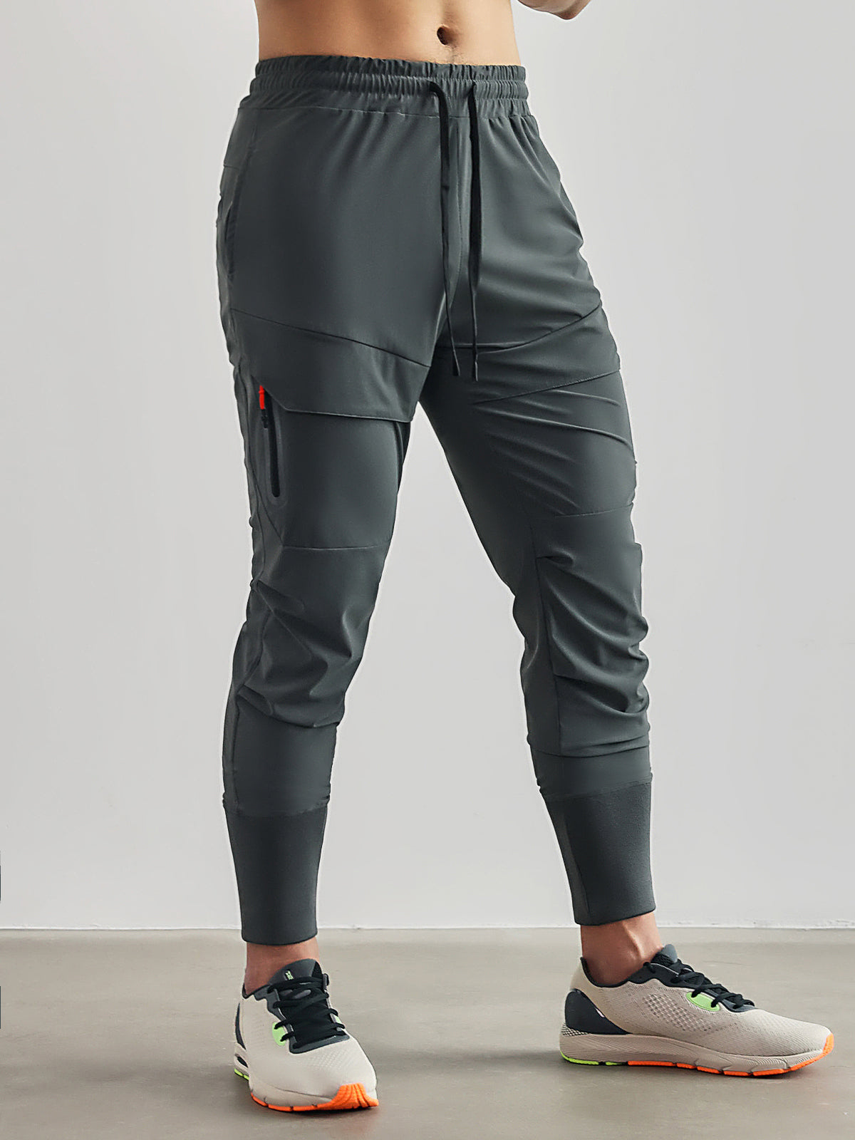 Rufinus - Cargo Jogger Athletic Uomo High Rib Traspirante