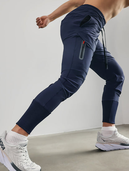 Rufinus - Cargo Jogger Athletic Uomo High Rib Traspirante