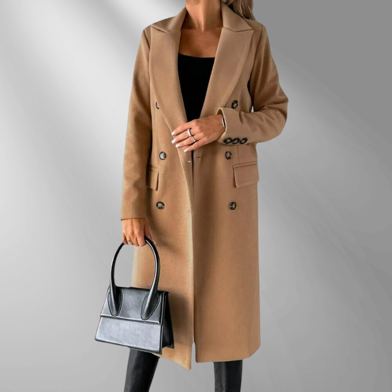 Tamara – Cappotto Doppiopetto Tailored Elegante