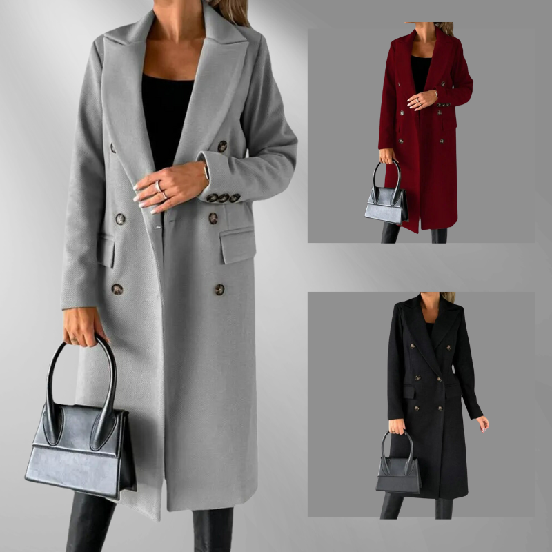 Tamara – Cappotto Doppiopetto Tailored Elegante
