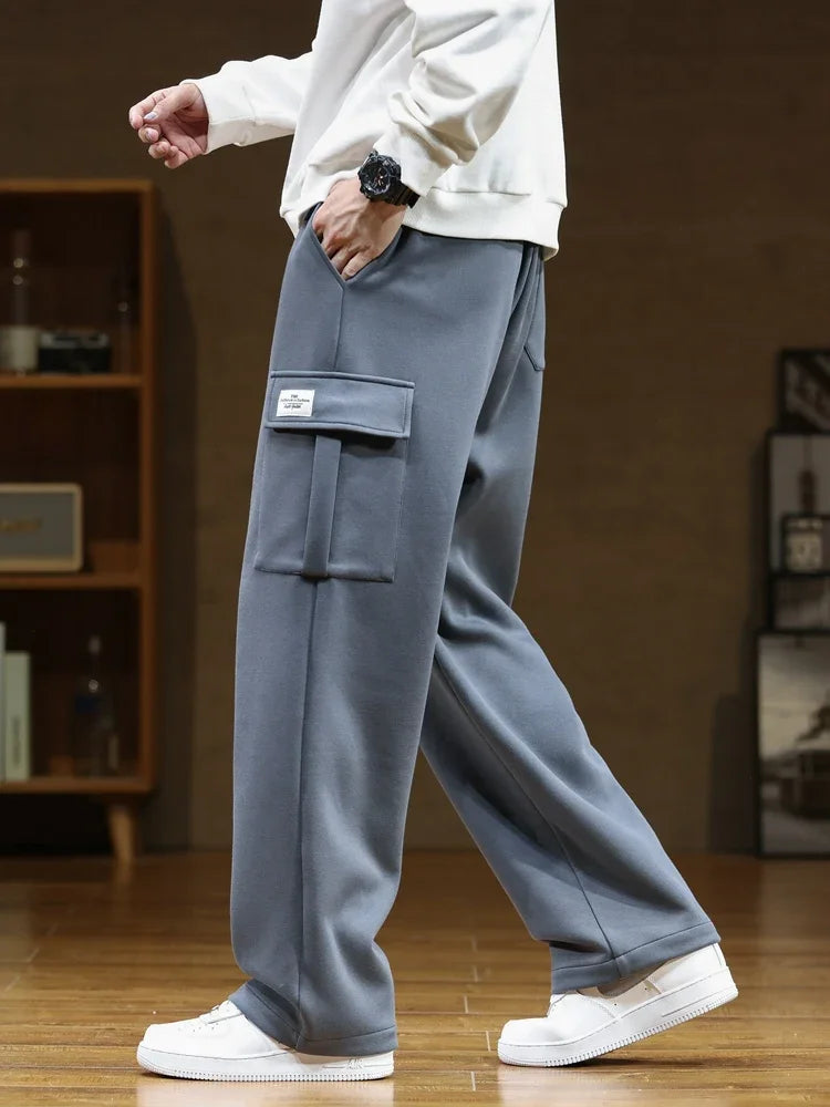 Kylian - Pantaloni Cargo Uomo Comodi con Tasche