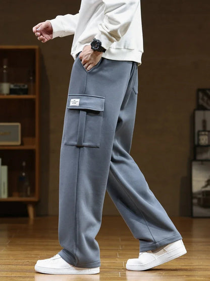 Kylian - Pantaloni Cargo Uomo Comodi con Tasche
