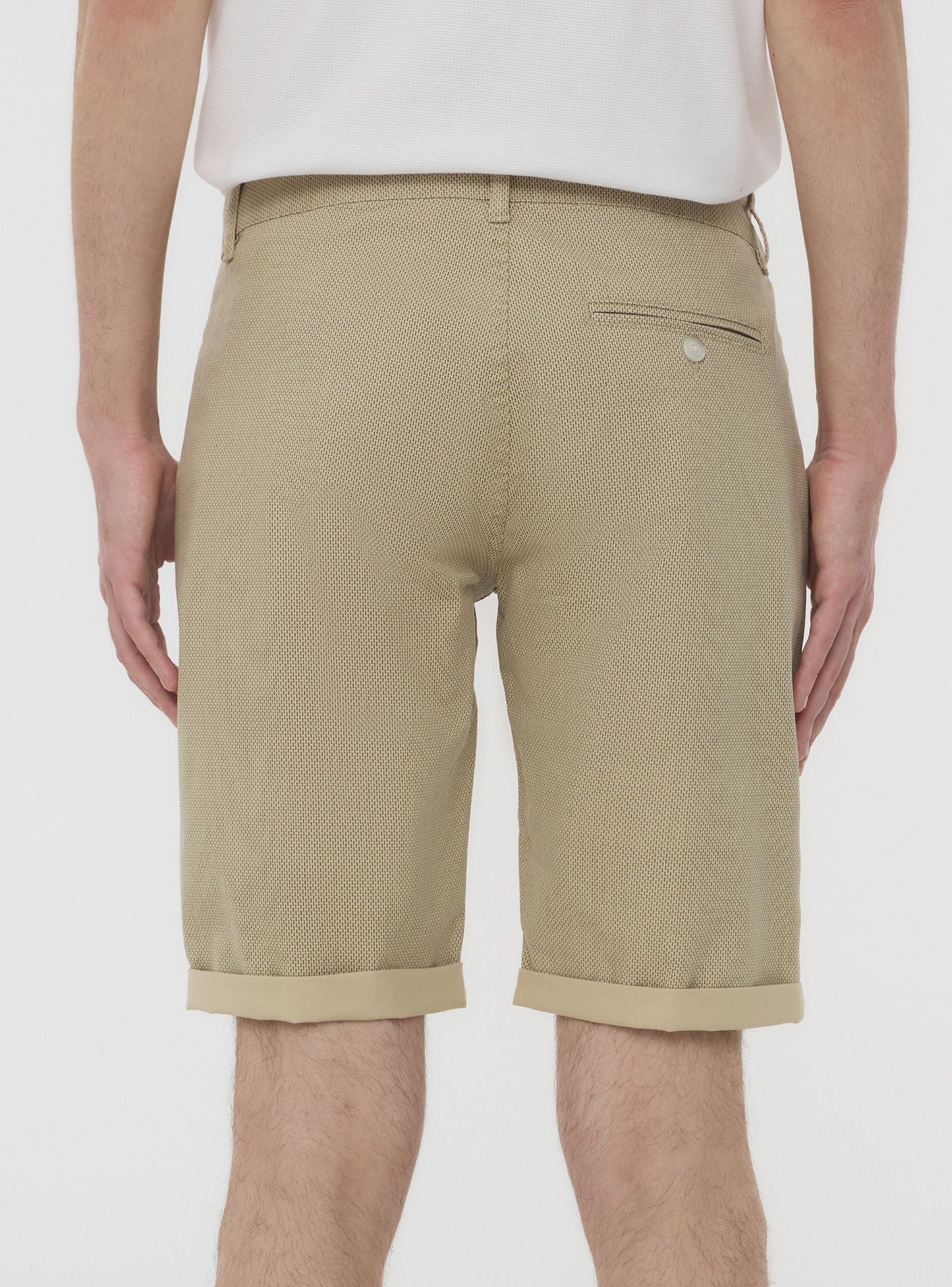 Davide - Pantaloncini Microfantasia Geometrica Uomo
