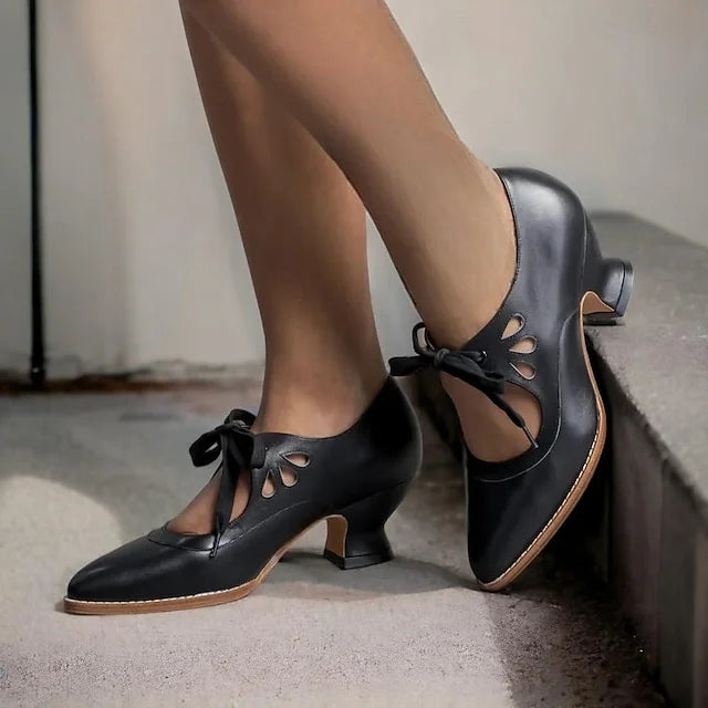 Luisa - Pumps Tacco Alto Vintage Donna Eleganti