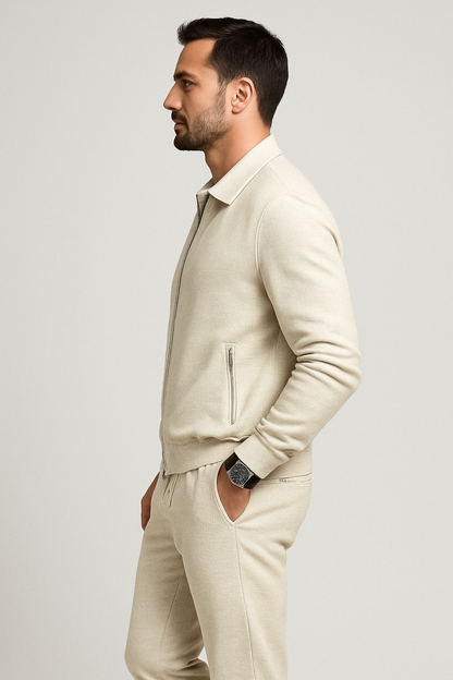 Tommaso – Completo Da Uomo Con Zip E Gilet Sportivo