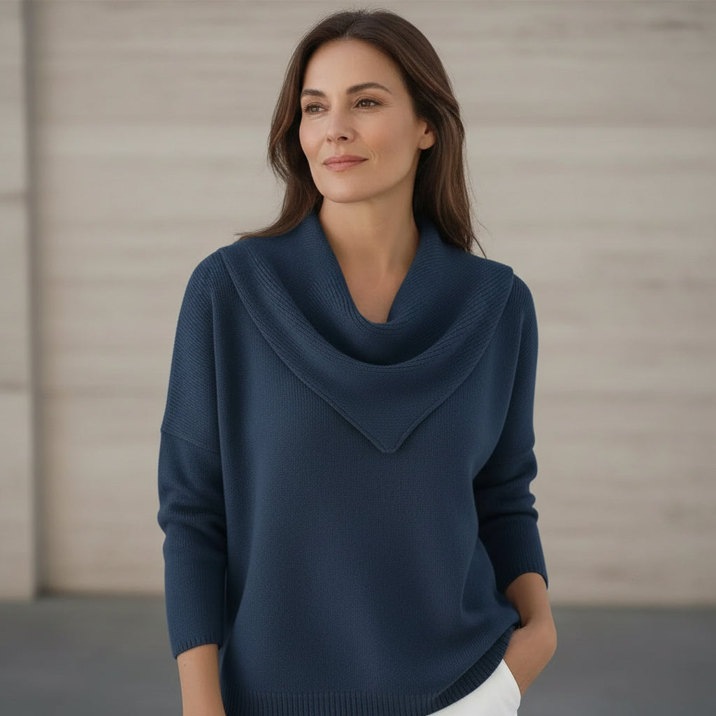 Jemma – Maglia Donna Calda con Colletto Morbido