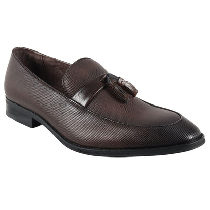 Sergio – Mocassino Uomo con Nappine in Pelle Slip-On Formale
