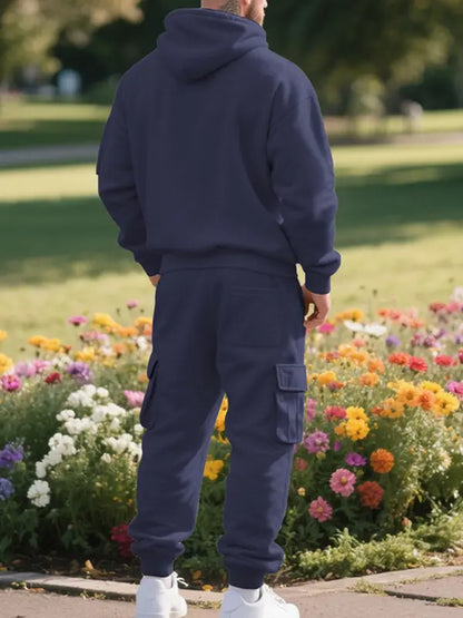 Diogene - Set Uomo Due Pezzi Elegante Con Cappuccio