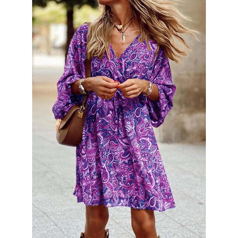 Oriel – Abito In Stile Bohemien Con Taglio Ampio E Linea Leggera
