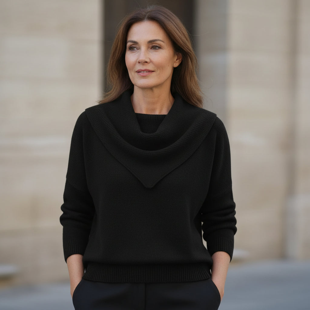 Jemma – Maglia Donna Calda con Colletto Morbido