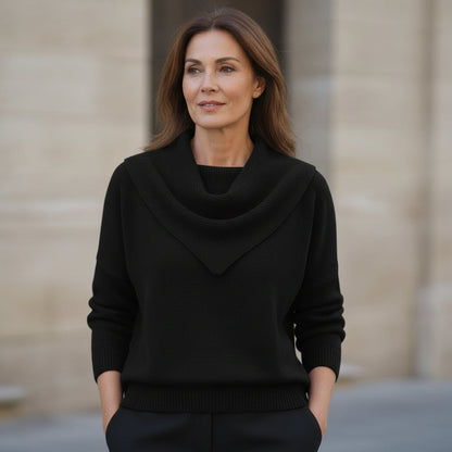 Jemma – Maglia Donna Calda con Colletto Morbido