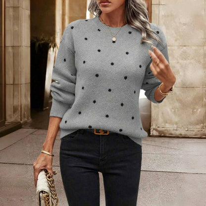 Placida - Maglia a pois dallo stile moderno