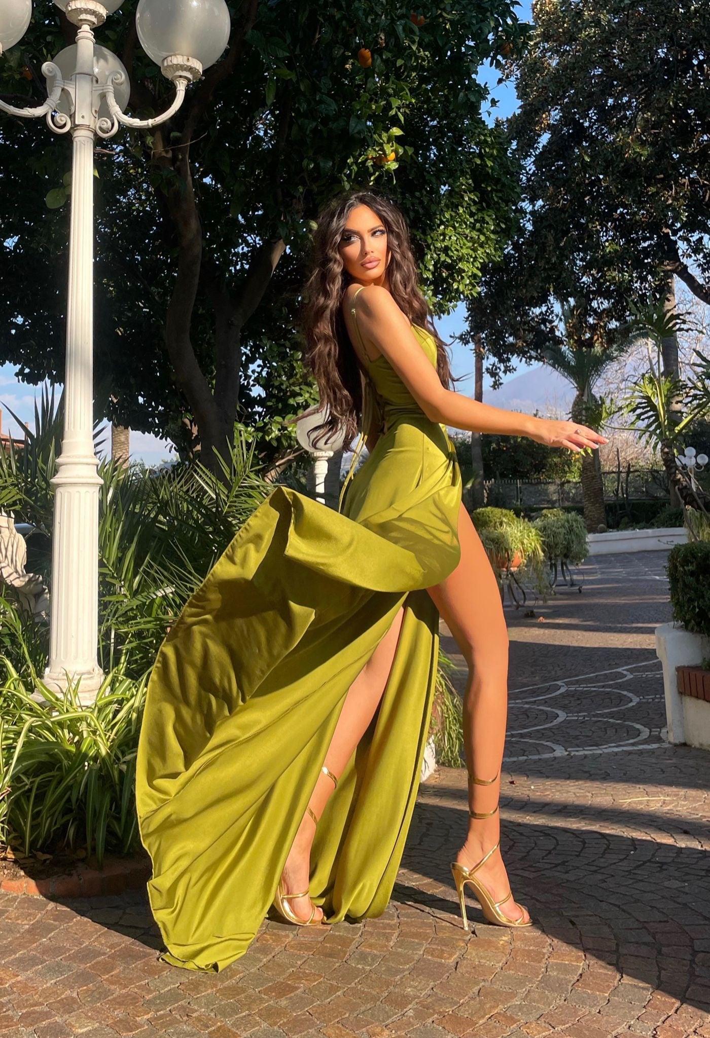 Eufemia - Abito Hermes Elegante Donna Raffinato