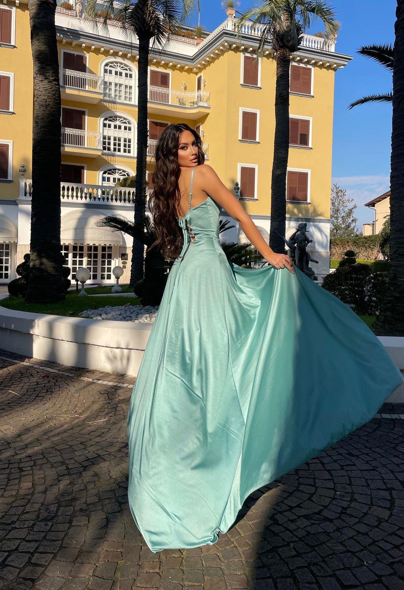 Eufemia - Abito Hermes Elegante Donna Raffinato