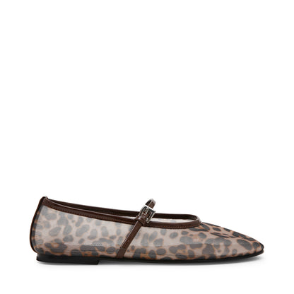 Rania - Ballerine Leopardate Traspiranti Eleganti Donna