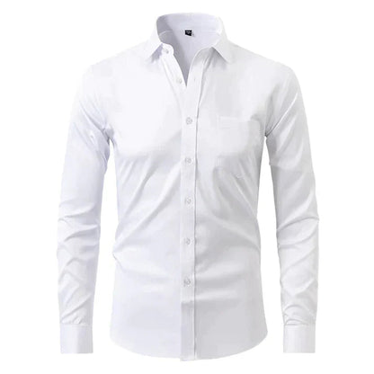 Fabrizio – Camicia Da Uomo Con Abbottonatura E Vestibilità Comoda