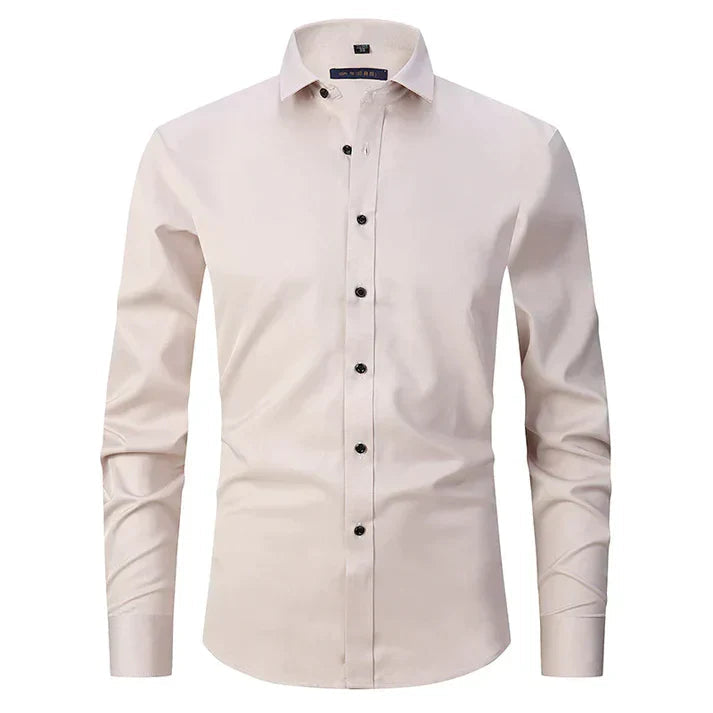 Fabrizio – Camicia Da Uomo Con Abbottonatura E Vestibilità Comoda