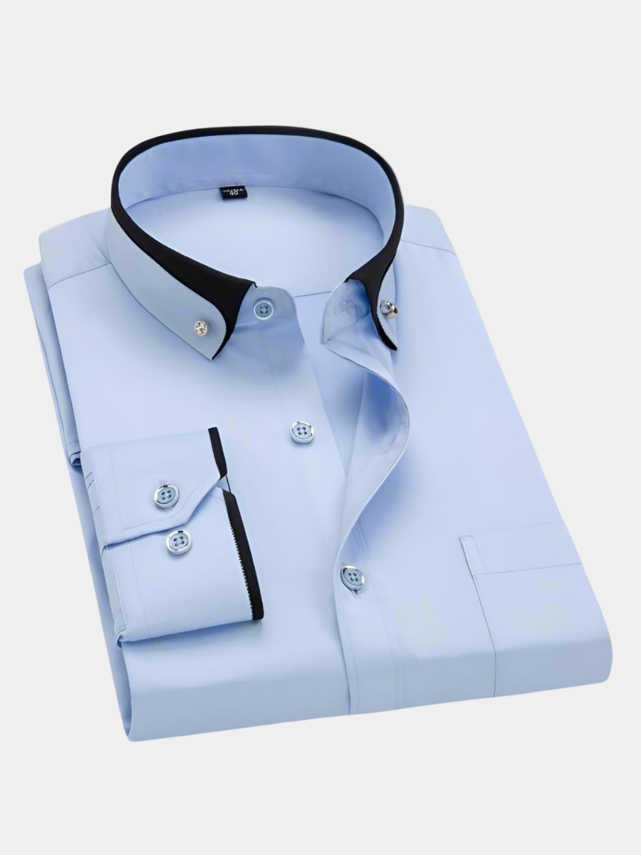Alessandro – Camicia Classica Da Uomo A Maniche Lunghe