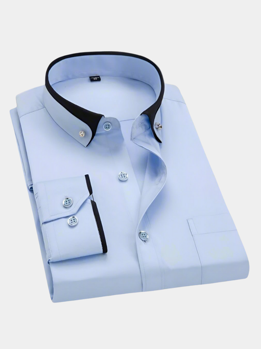 Alessandro – Camicia Classica Da Uomo A Maniche Lunghe