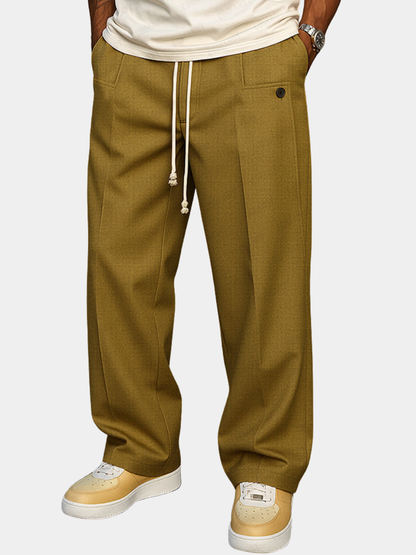 Bruno – Pantaloni Eleganti Con Laccio E Coulisse In Vita