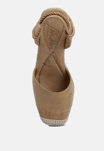 Agata - Aiden Lace-Up Crochet Espadrilles