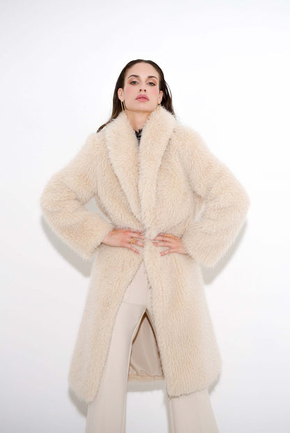 Ilarina - Cappotto Lungo Donna Elegante Avvolgente