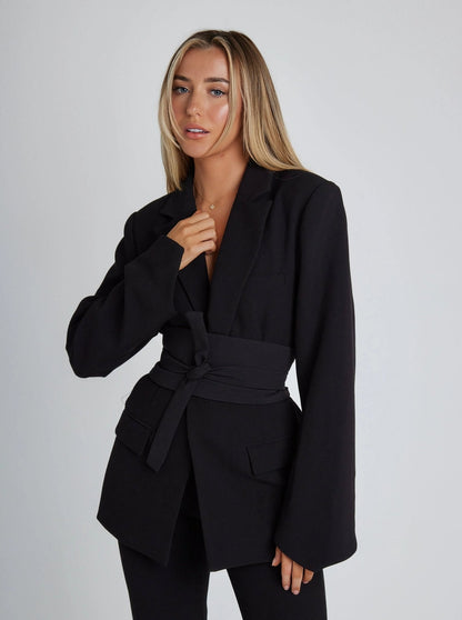 Vilhelmine – Blazer Sartoriale con Cintura