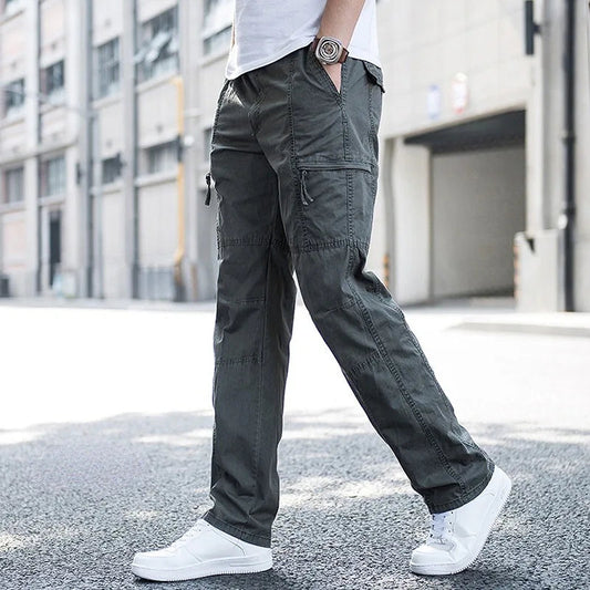Maurizio - Pantaloni Cargo Uomo Eleganti Casual