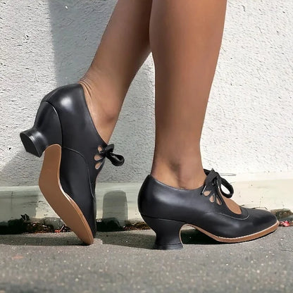 Luisa - Pumps Tacco Alto Vintage Donna Eleganti