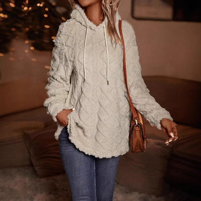 Federica - Cappotto Invernale Pesante con Cappuccio Caldo