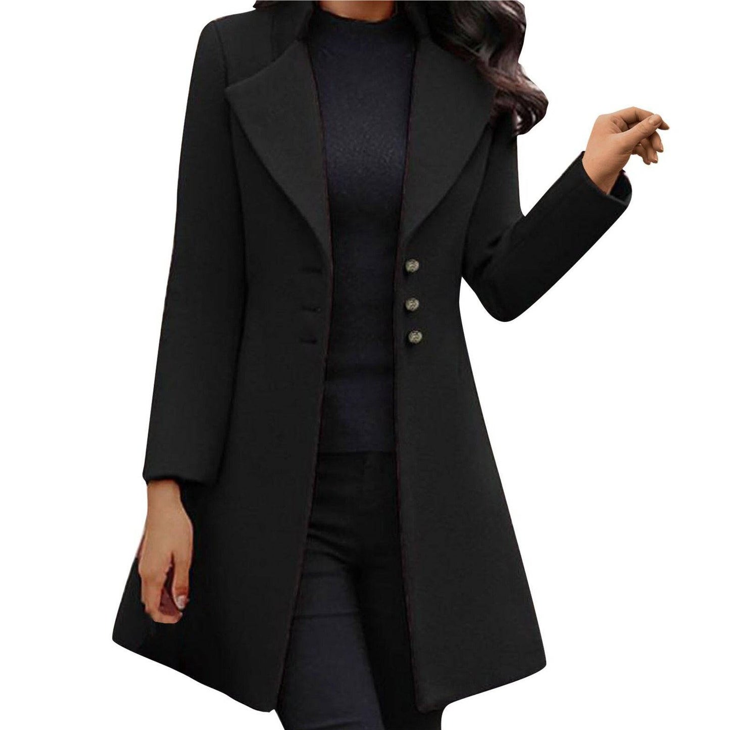 Enrica - Cappotto Donna Elegante Stile Raffinato