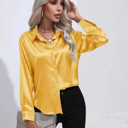 Donatella – Blusa Con Maniche Lunghe E Vestibilità Ampia