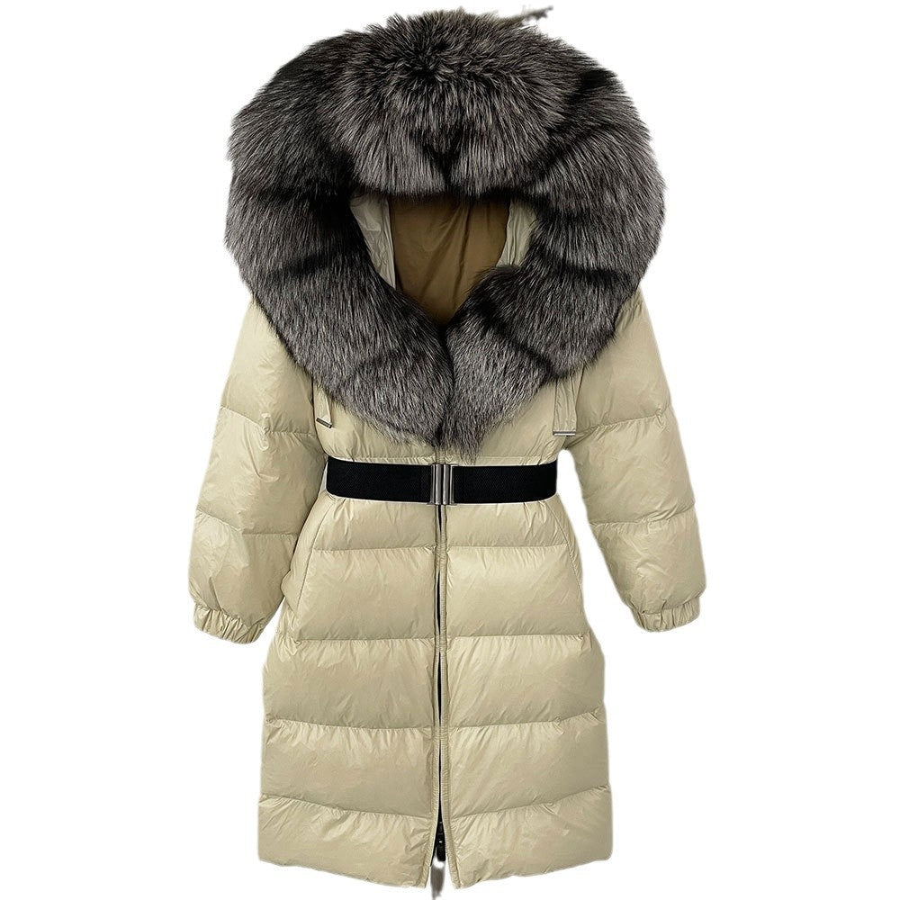 Fabiana - Cappotto Invernale Donna Lungo con Cappuccio