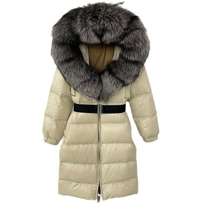 Fabiana - Cappotto Invernale Donna Lungo con Cappuccio