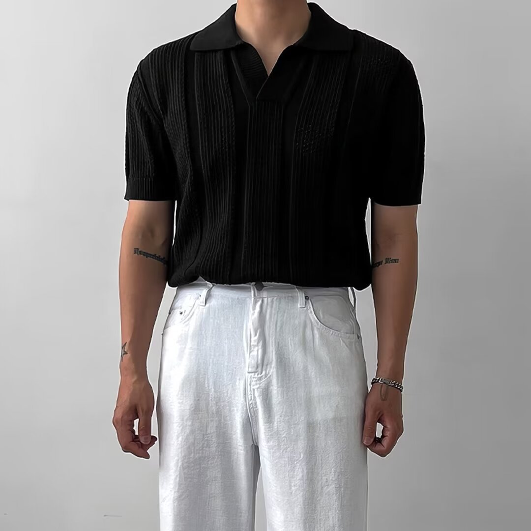 Gabriele – Polo Da Uomo A Maniche Lunghe Ideale Per L’Autunno