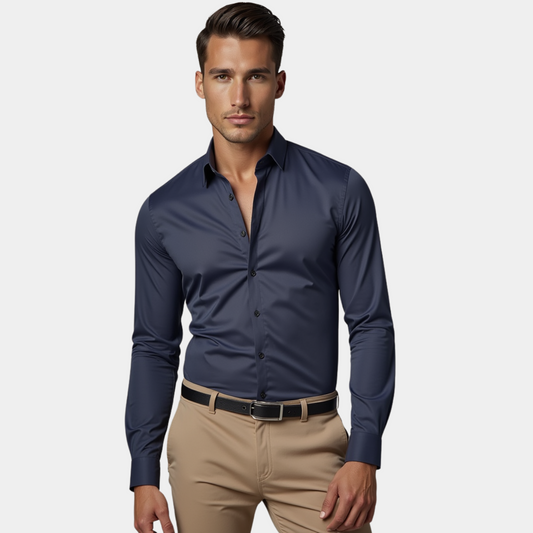 Fabio – Camicia uomo taglio ampio comfort elegante