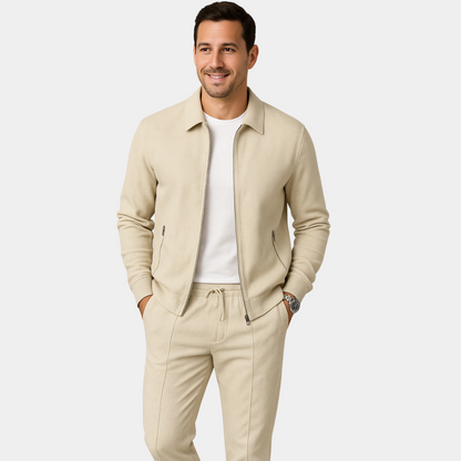 Tommaso – Completo Da Uomo Con Zip E Gilet Sportivo