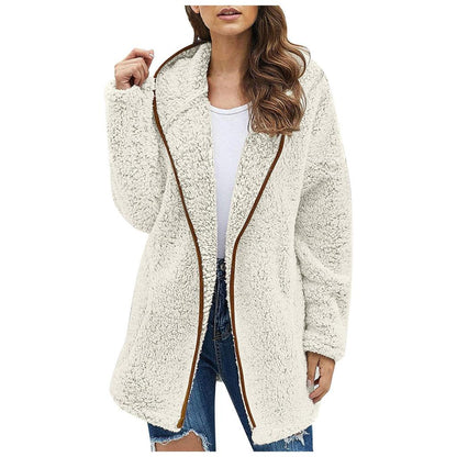 Gemmina - Cardigan invernale lungo da donna