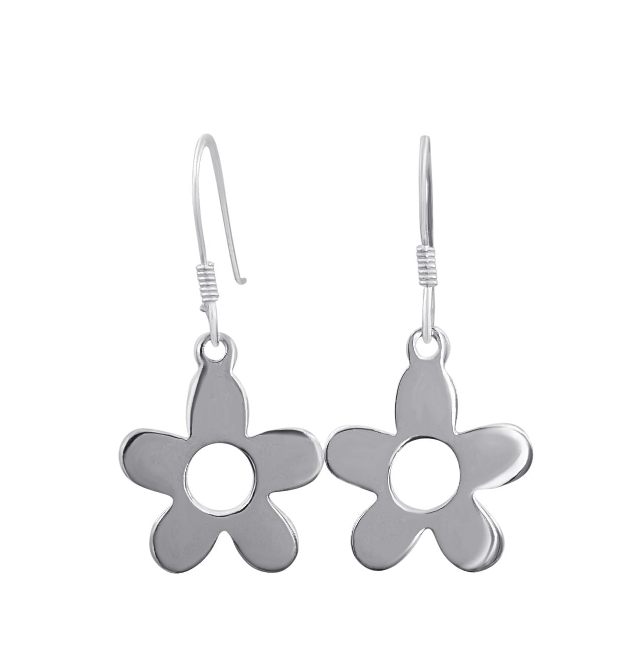 Romina – Orecchini Pendenti Margherita Argento Sterling Stile Barbiecore