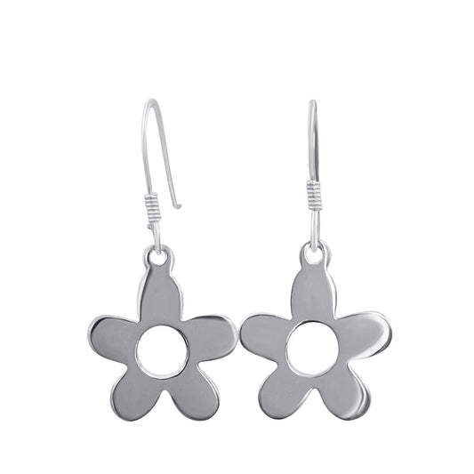Romina – Orecchini Pendenti Margherita Argento Sterling Stile Barbiecore