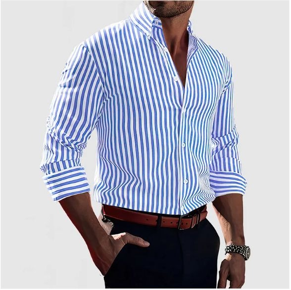 Armando – Camicia A Righe Decise Per Uno Stile Ricercato