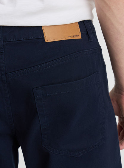Domenico - Pantaloncini 5 Tasche con Risvolto Uomo
