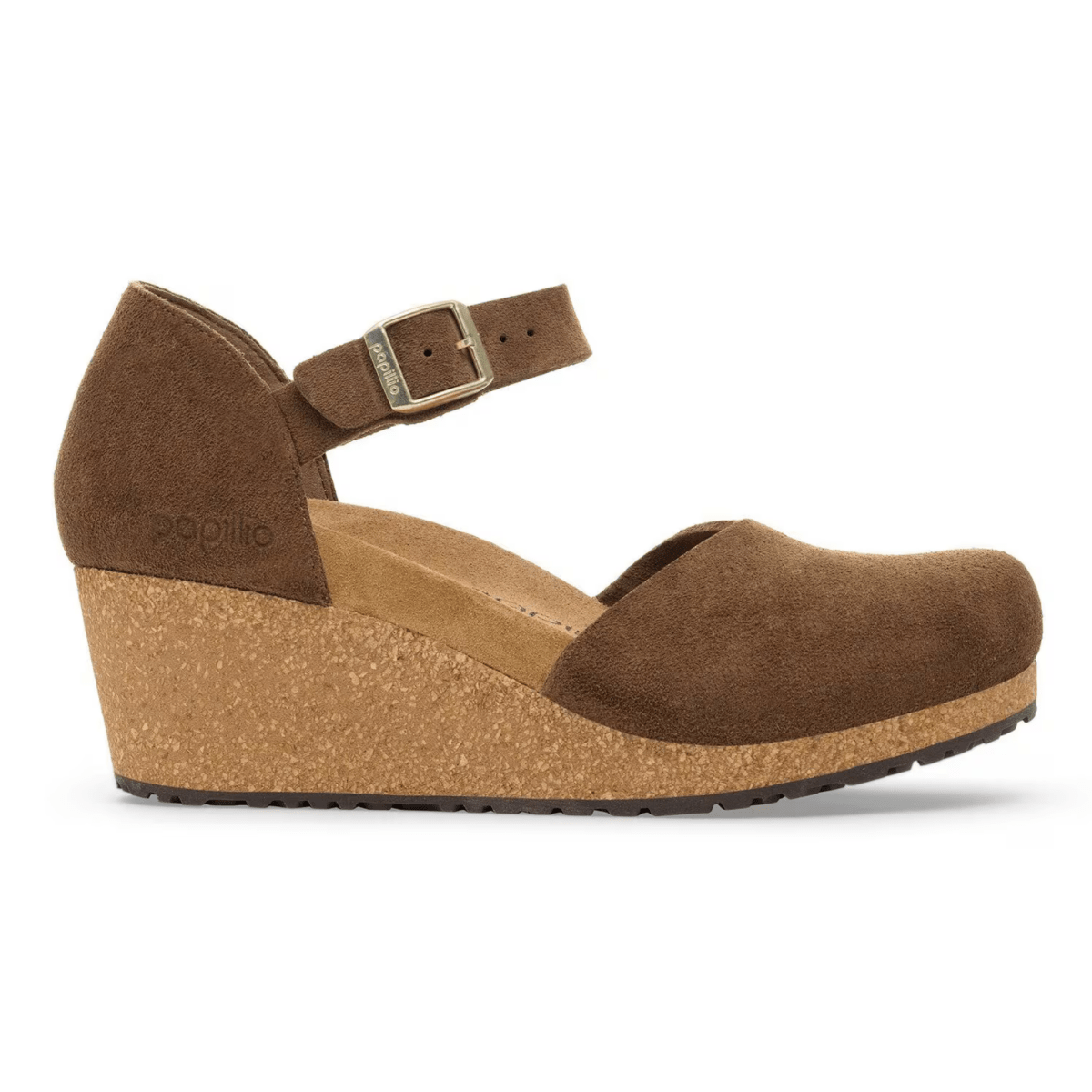 Quinira - Birkenstock Donna Dark Tea Scamosciata Moderna