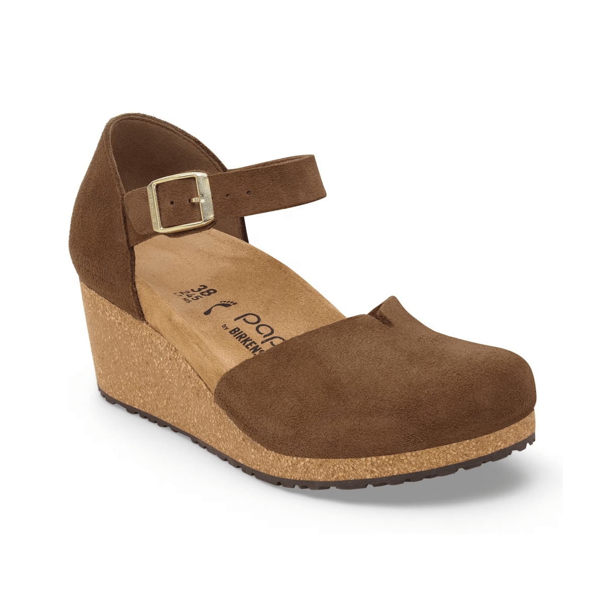 Quinira - Birkenstock Donna Dark Tea Scamosciata Moderna