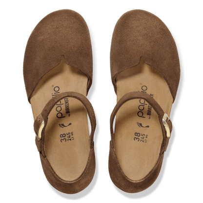 Quinira - Birkenstock Donna Dark Tea Scamosciata Moderna