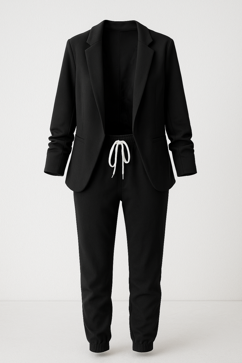 Hedonia - Set da donna con blazer e pantaloni jogger