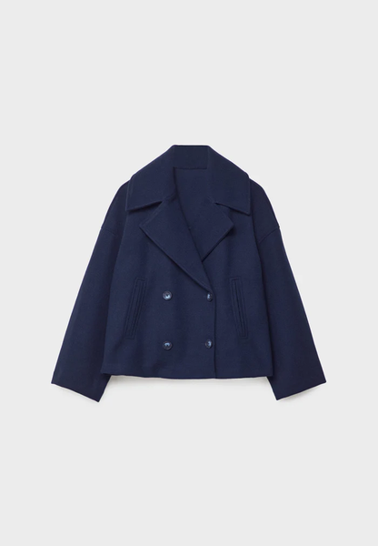 Nicole - Cappotto Corto Doppiopetto Invernale
