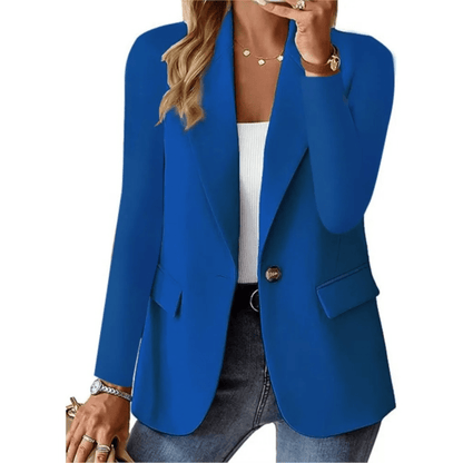 Hanna – Blazer Lungo Chic Ed Elegante Manica Lunga