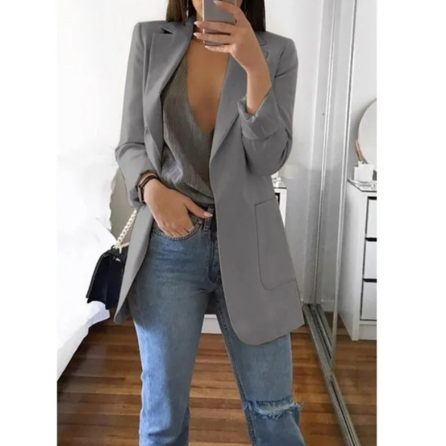Hermine – Blazer Lungo Elegante E Chic Per Ogni Occasione